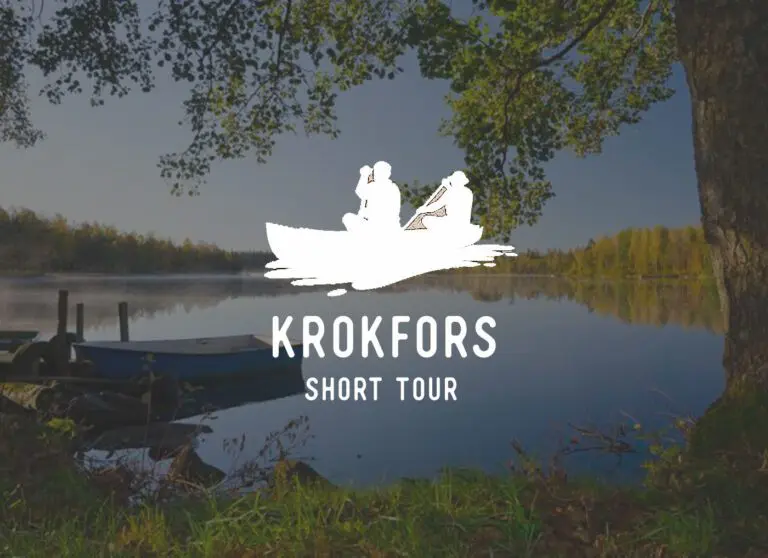 Krokfors Short Tour canoe trip Sweden