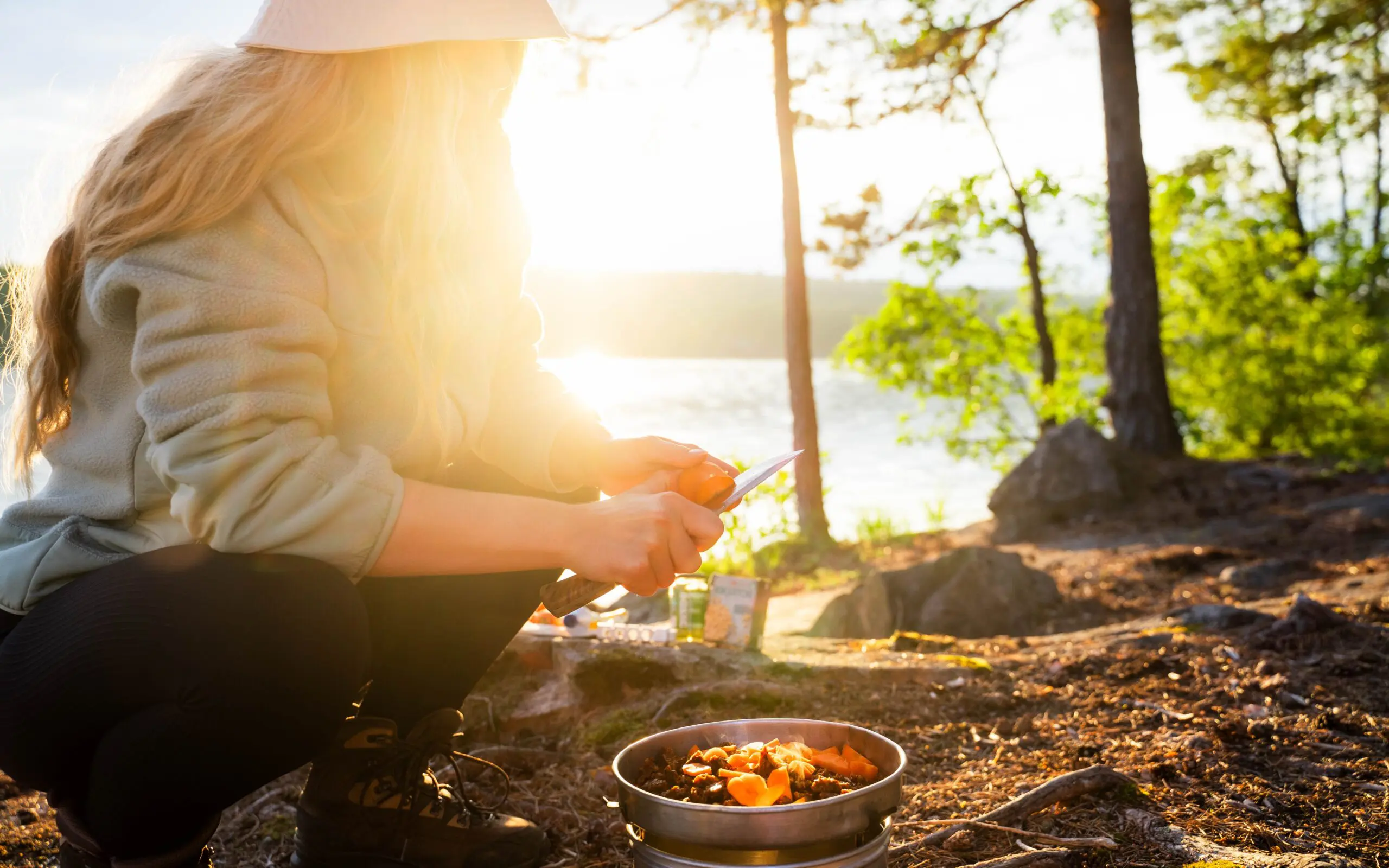 cooking in the wilderness