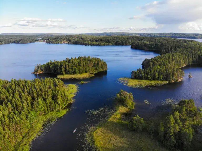 drone beeld zweden