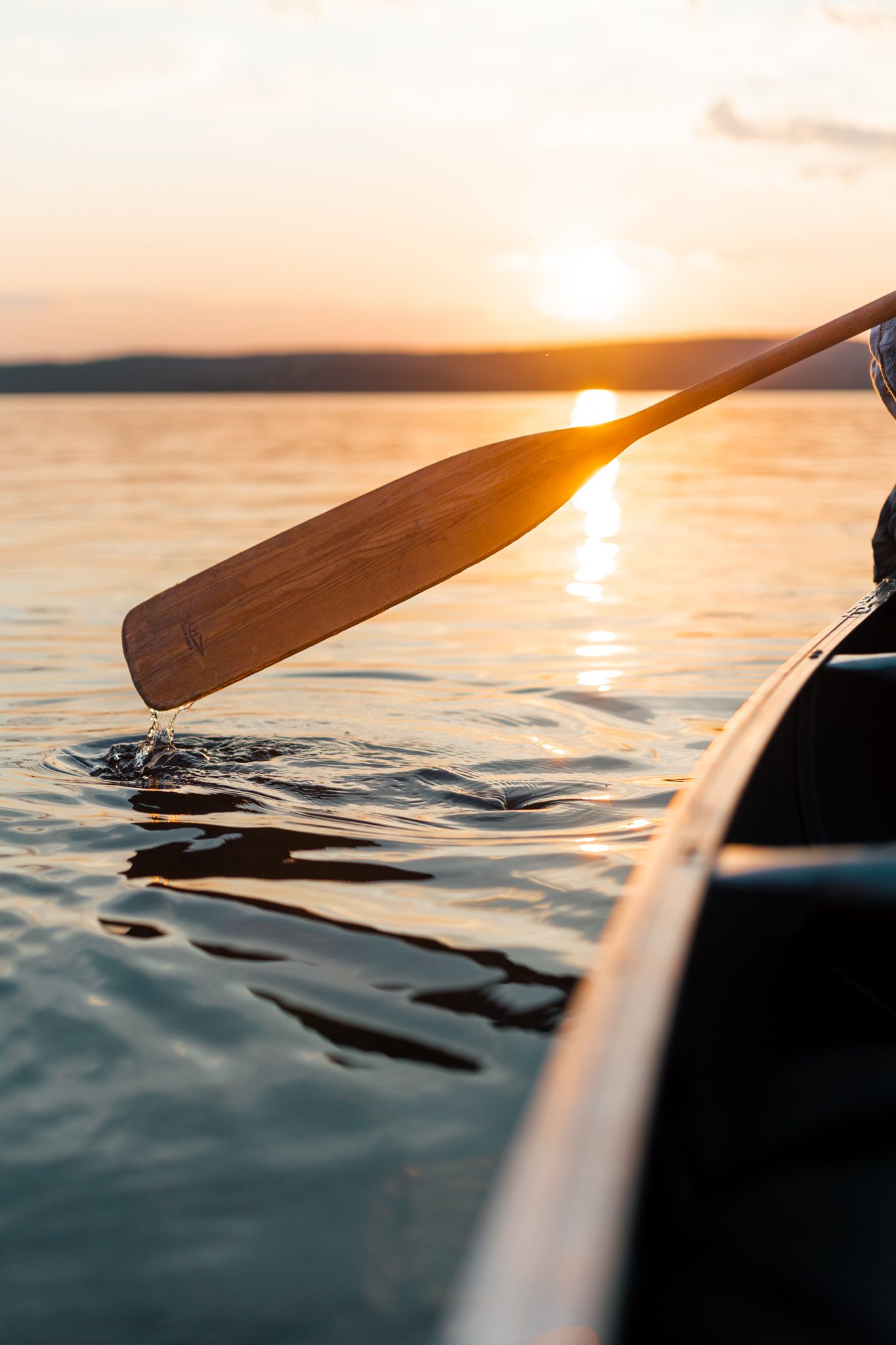 sunset paddle