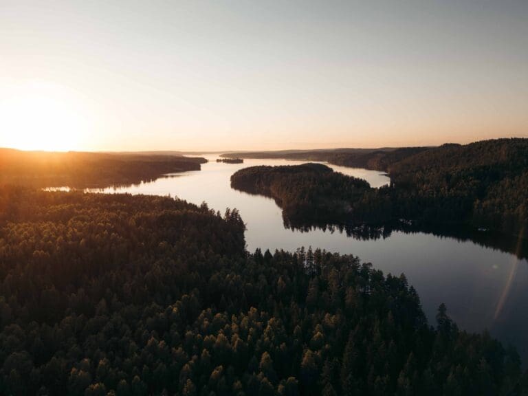Lake in Värmland, Sweden
