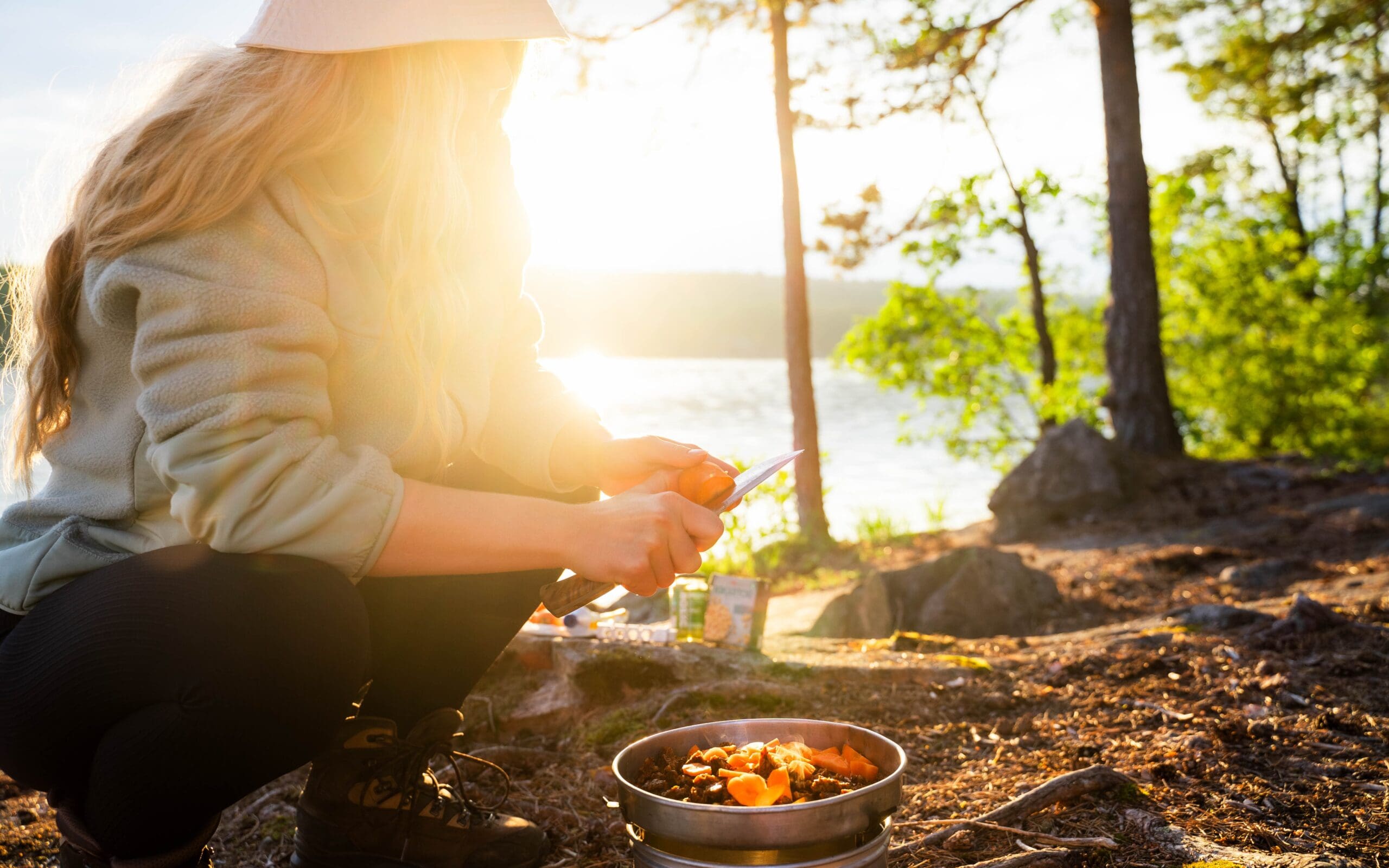 cooking in the wilderness